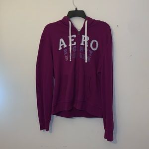 Aero zip up hoodie . Size: XL
